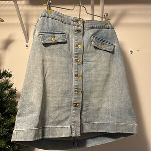 Talbots denim skirt